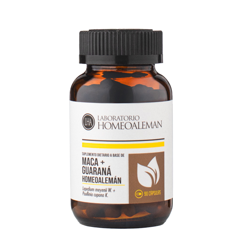 Maca + Guarana CAPSULAS MACA+GUARANÁ - Imagen 1