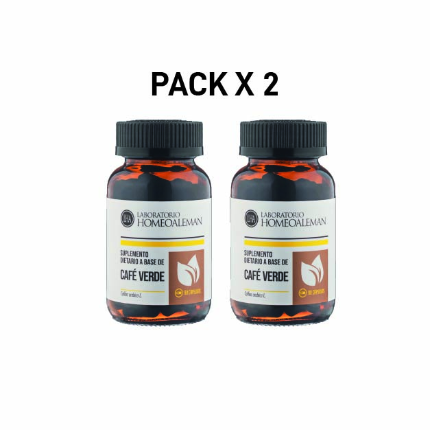 Pack Café Verde CAPSULAS CAFÉ VERDE X 60 2 UNDS - Imagen 1